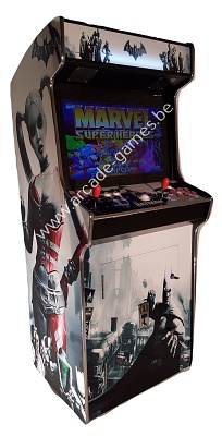 A-G 27 LCD arcade met 4500 GAMES 'BATMAN' + LED verlichting met afstandsbediening