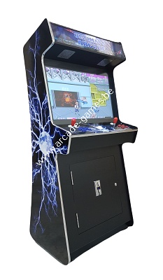 A-G 32 LCD arcade met 4500 GAMES SLIM CASE 'ULTIMATE ARCADE' en LED verlichting + afstandsbediening