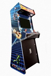 A-G 22 LCD arcade met 3500 GAMES 'BLAUW'
