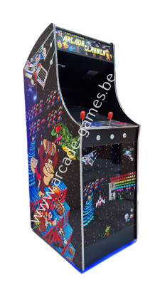 TOP OCCASIE (1MAAND OUD) A-G 20.5 LCD arcade met 4500 GAMES 'ARCADE CLASSIC' + LED