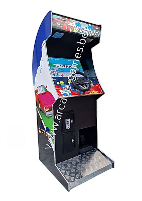 A-G 26 LCD RACING arcade met 150 RACING GAMES --OUTRUN--