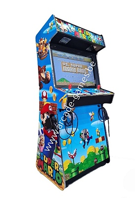 A-G 32 LCD arcade met 4500 GAMES + 2 LIGHTGUNS + LED 'SUPER MARIO'