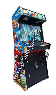 A-G 32 LCD arcade met 4500 GAMES + 2 LIGHTGUNS + LED 'SUPER MARIO'