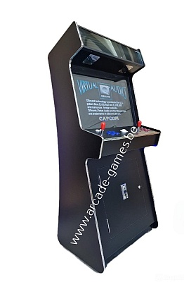 A-G 32 LCD arcade met 4500 GAMES SLIM CASE -BLACK- + LED verlichting met afstandsbediening