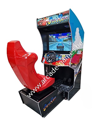A-G 32 LCD RACING arcade met SEAT en +500 RACING GAMES OUTRUN