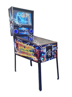 P-G 42 LCD PINBALL 1300 GAMES + JUKEBOX **BACK TO THE FUTURE**