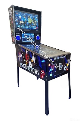 P-G 42 LCD PINBALL 1300 GAMES + JUKEBOX **THE ROLLING STONES**