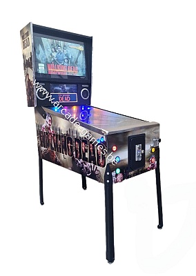 P-G 42 LCD PINBALL 1300 GAMES + JUKEBOX **THE WALKING DEAD**