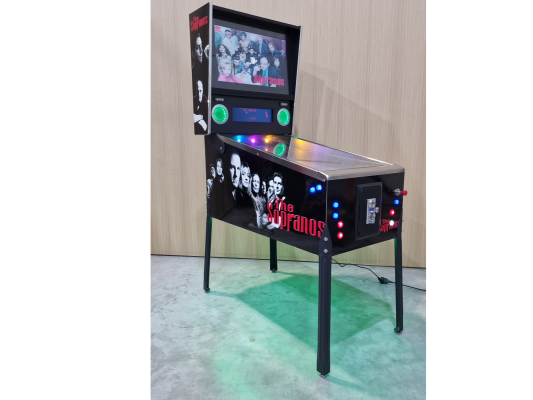 P-G 43"LCD PINBALL met 1080 GAMES "THE SOPPRANOS