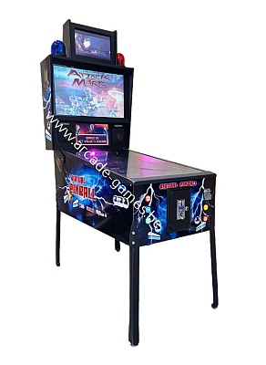 P-G 49 4K +SSF +1300 GAMES +JUKEBOX VIRTUAL PINBALL