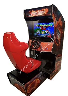 A-G 32 LCD RACING arcade met SEAT en 106 RACING GAMES 