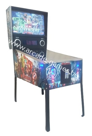 P-G 43"LCD PINBALL met 1080 games "AVENGERS"