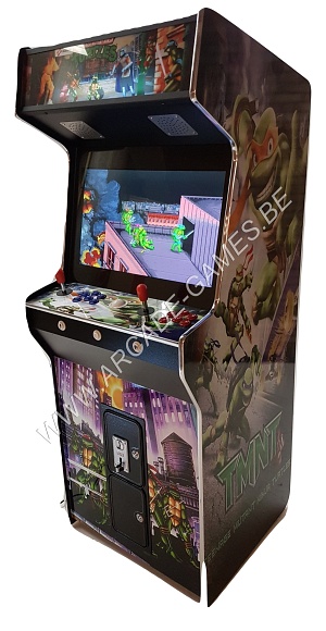A-G 26 LCD arcade met 4500 GAMES 'TURTLES' + LED verlichting met afstandsbediening