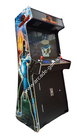A-G 32 LCD arcade met 4500 GAMES SLIM CASE 'MORTAL KOMBAT' en LED verlichting + afstandsbediening