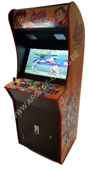 A-G 26 LCD arcade met 3500 GAMES "STREET FIGHTER"